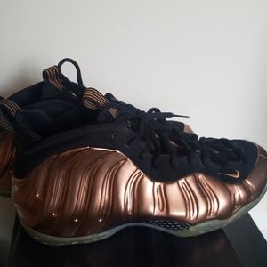Nike Foamposite copper size 12
